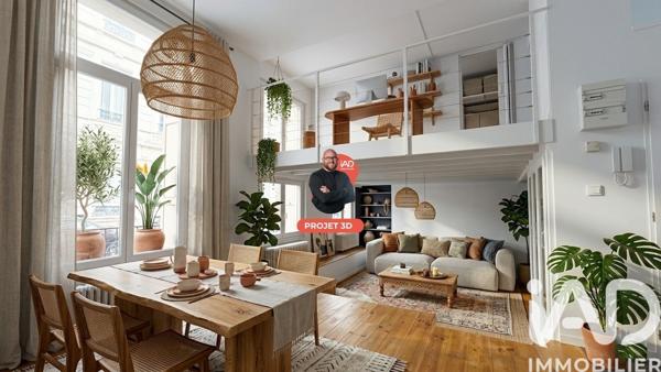 Appartement à vendre 2 pièces 45 m² Saint-Étienne