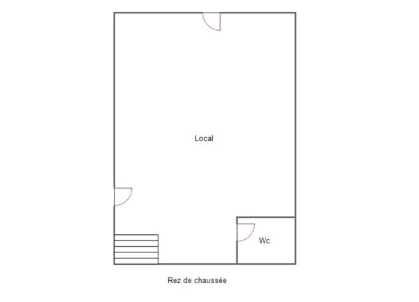 Local professionnel 50 m² + cave 40 m² - Hyper-centre Béziers