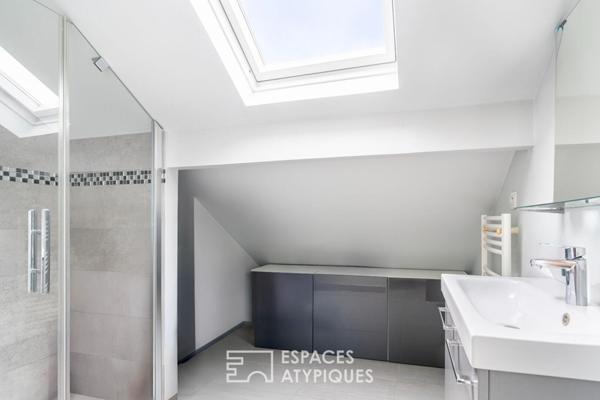 Maison d’architecte à proximité des bords de Marne