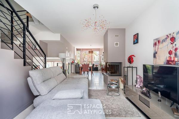 Maison d’architecte à proximité des bords de Marne