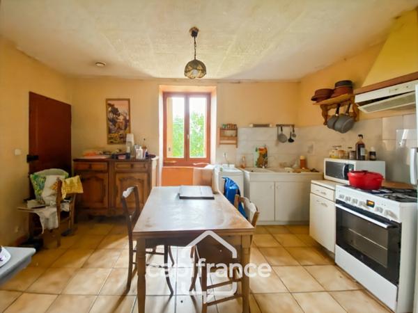 Propriété à vendre composée de 2 maisons - 11 pièces DOMMARTIN LES CUISEAUX (71) sur 1,1 hectare de terrain.