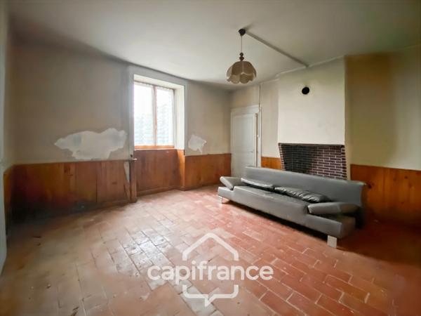 Propriété à vendre composée de 2 maisons - 11 pièces DOMMARTIN LES CUISEAUX (71) sur 1,1 hectare de terrain.