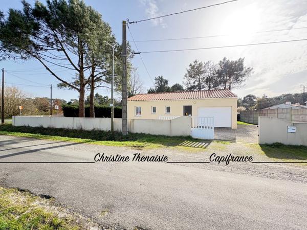 Maison à vendre 3 pièces Récente de PLAIN-PIED - Garage - Terrain clos SAINT HILAIRE DE RIEZ (85)