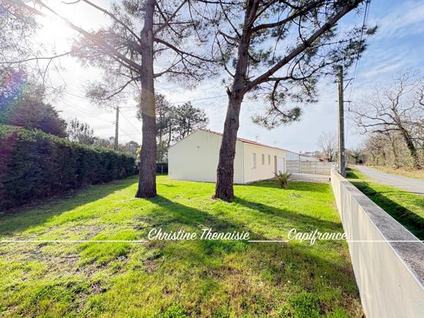 Maison à vendre 3 pièces Récente de PLAIN-PIED - Garage - Terrain clos SAINT HILAIRE DE RIEZ (85)