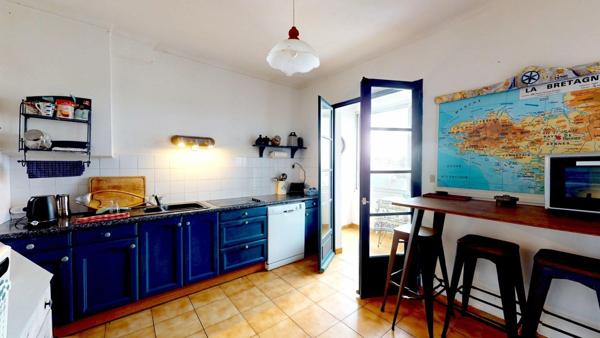 Maison avec vue mer sur ROSCANVEL (29)