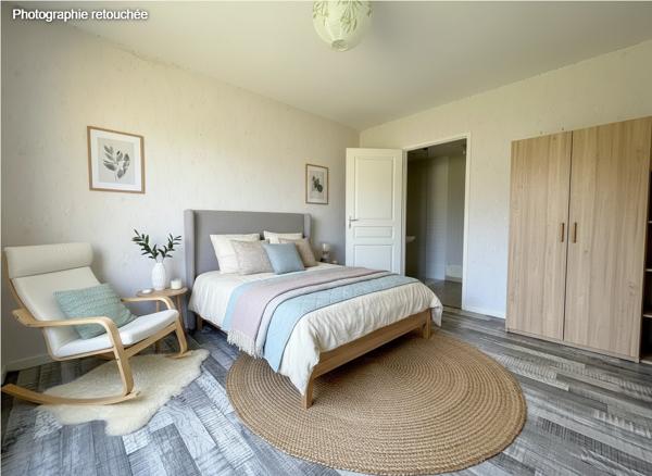 Maison T5 - Le Mans  - Villaret - Chambre de plain-pied - garage - jardin