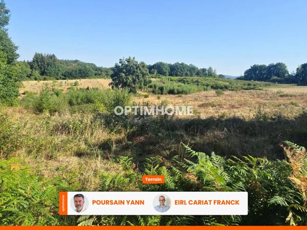 Terrain à vendre LES BILLANGES (87)