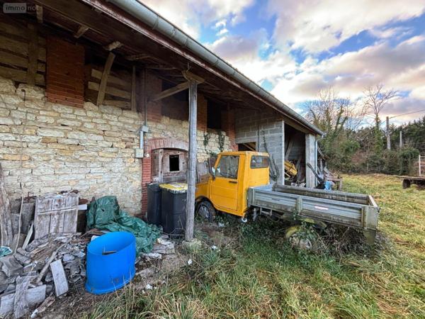 Fermette à vendre à Le Miroir en Saône-et-Loire (71480), ref : 39064-113