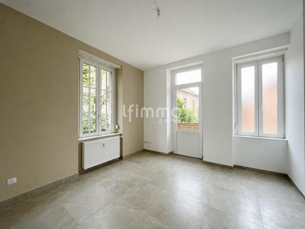 Appartement bourgeois avec jardin