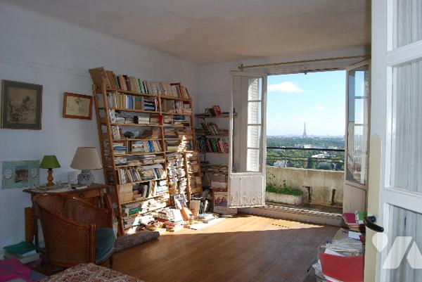 PANORAMA - Saint-Cloud Centre - 3 pièces 6ème étage, balcon, cave, transports, tous commerces