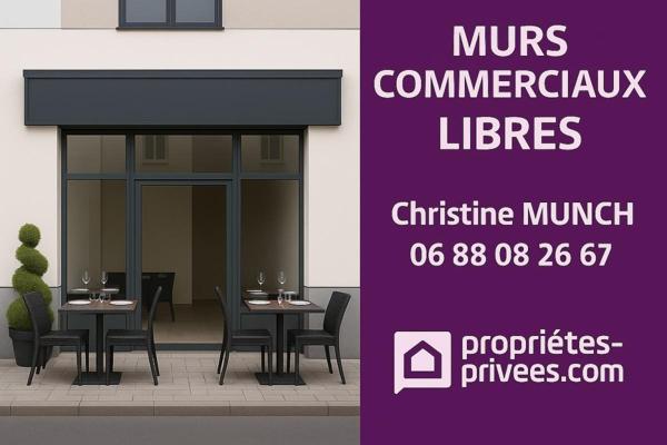 MURS COMMERCIAUX AVEC APPARTEMENT - CENTRE VILLE - 180M2
