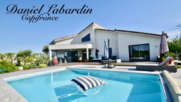 Villa d'architecte 5 pièces proche de MARMANDE (47)