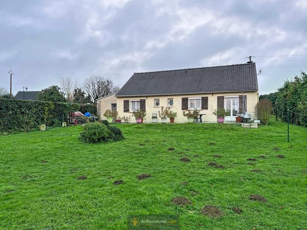 Crécy-la-Chapelle (77580) Maison Plain-Pied, 3 Chambres 110 m², Terrain 1015 m² DPE : D