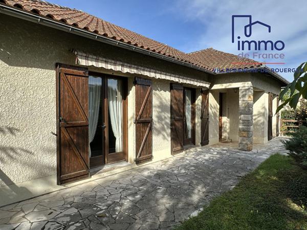 Maison 2 ch,100 m², sous-sol total, terrain de 1430 m²