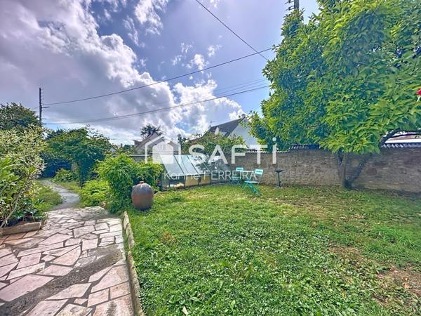 Villecresnes centre ville – Maison familiale 4 chambres, jardin, sous-sol total & dépendance