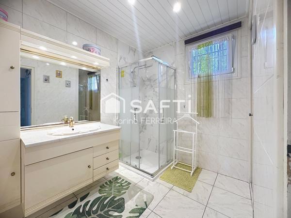 Villecresnes centre ville – Maison familiale 4 chambres, jardin, sous-sol total & dépendance