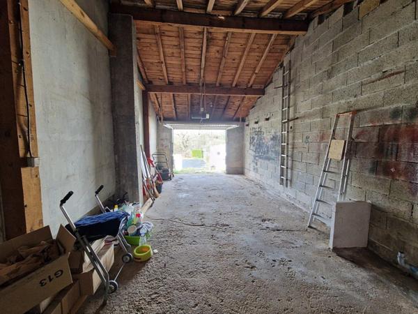 Maison 4 pièces 90m2 + garage 30m2 - terrain 550 m² – Fort potentiel