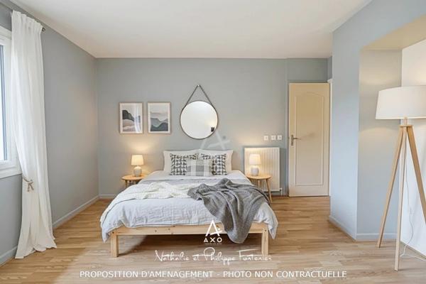 Maison 4 pièces 90m2 + garage 30m2 - terrain 550 m² – Fort potentiel