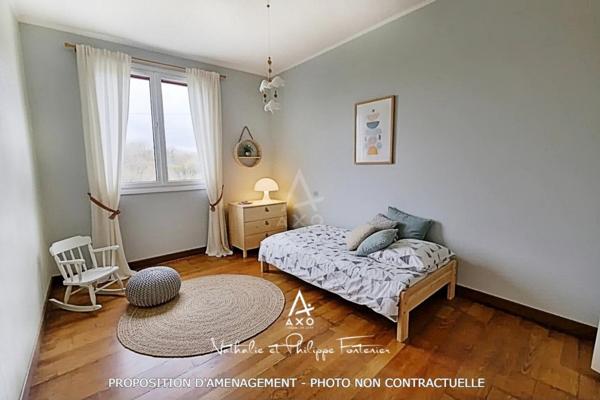 Maison 4 pièces 90m2 + garage 30m2 - terrain 550 m² – Fort potentiel