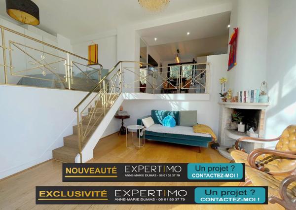 Versailles (78000) VERSAILLES CLAGNY MONTREUIL - SUPERBE DUPLEX de 68m2 utiles - BALCON - VUE sur le PARC PARTAGE de la RESIDENCE