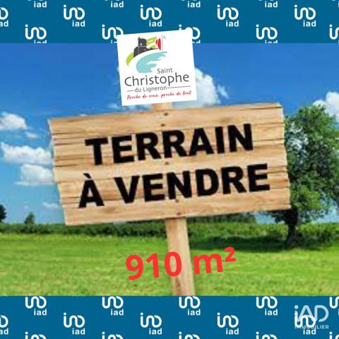 Terrain à vendre 910 m² Saint-Christophe-du-Ligneron
