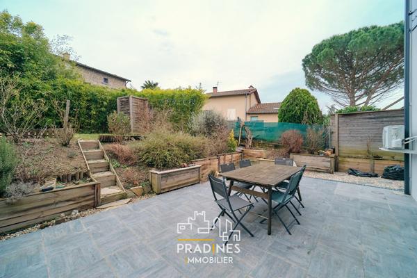 Maison de 109m² avec jardin et garage sur Mornant