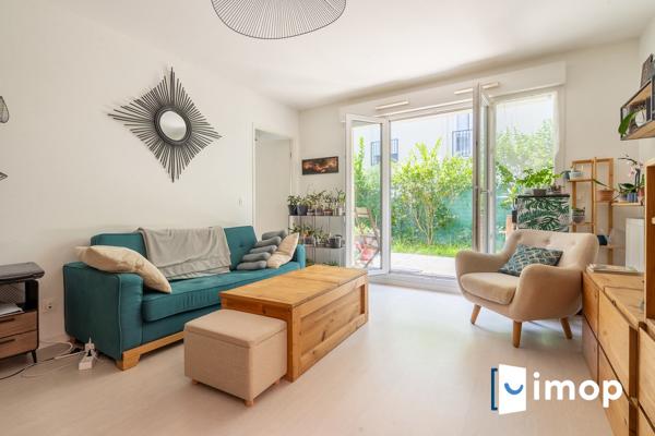 4 pièces et 3 chambres avec beau jardin