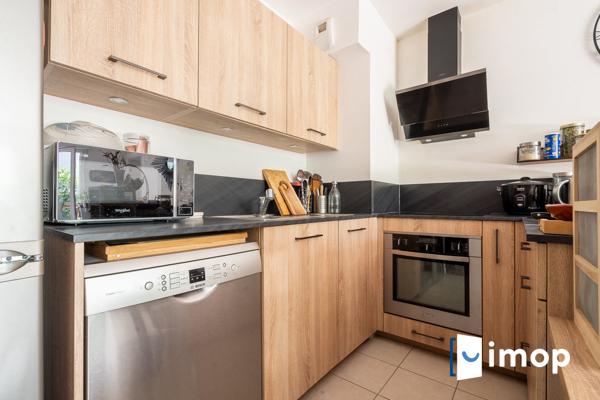 4 pièces et 3 chambres avec beau jardin