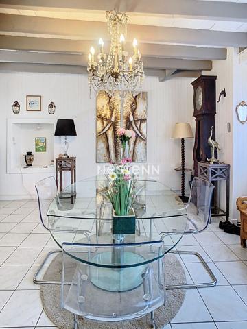 À vendre : maison familiale de 124 m² avec 4 chambres et jardin, à Sos, dans un environnement calme