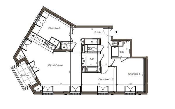 Appartement à vendre    4 pièces •  Lyon 9