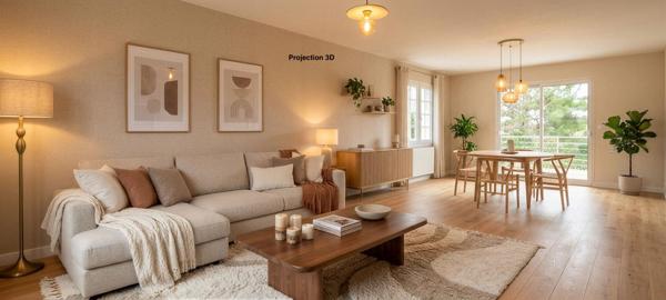 Maison familiale lumineuse - 3 ch + bureau -  Jardin 1200 m² - Bignoux