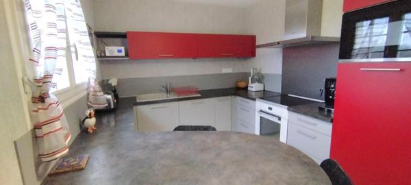 Maison familiale lumineuse - 3 ch + bureau -  Jardin 1200 m² - Bignoux