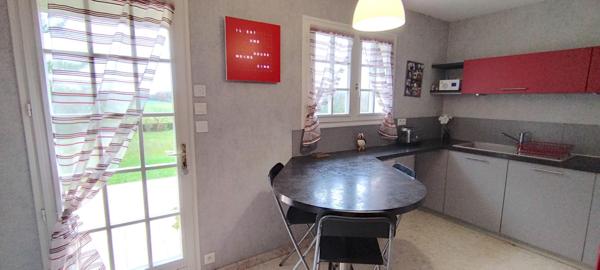 Maison familiale lumineuse - 3 ch + bureau -  Jardin 1200 m² - Bignoux