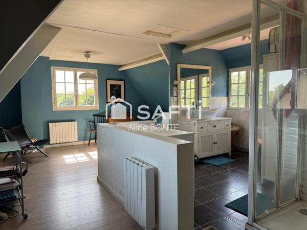 Charmante maison avec garage, carport et piscine