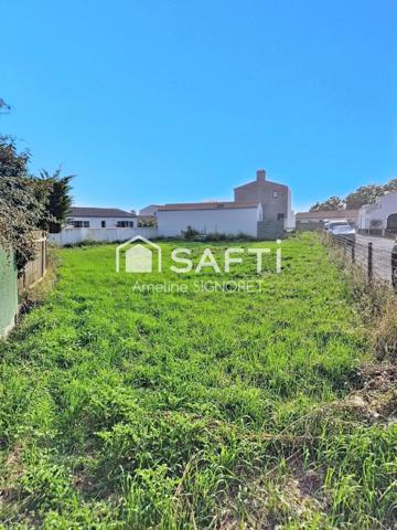 Terrain au fond d'une impasse résidentielle calme