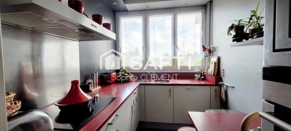 Appartement 4 chambres + garage + cave