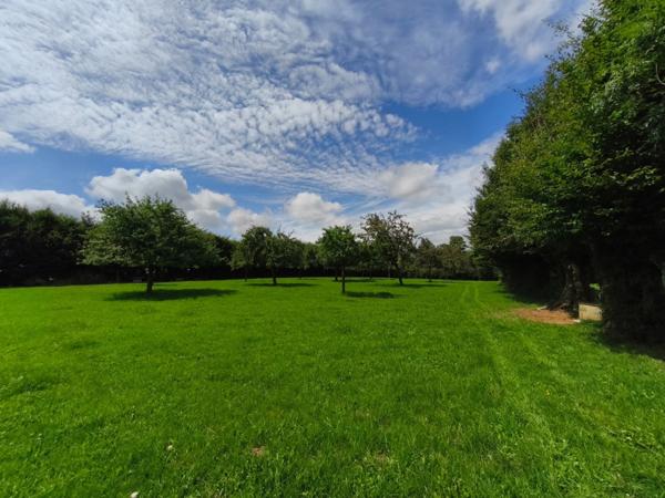 À Échauffour (61370), découvrez cette spacieuse maison familiale de 135 m², offrant 4 chambres, un vaste jardin paysagé de 7 490 m², une grande terrasse, au cœur d’un environnement calme et verdoyant