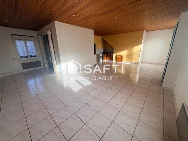 Maison de bourg 80m²