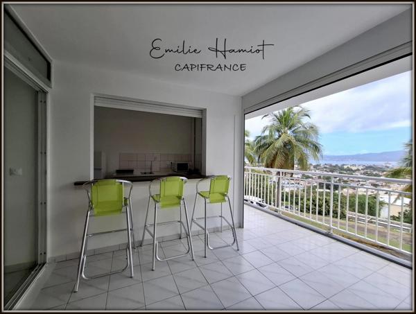 A louer - Appartement 2 pièces avec vue mer - Fort de France