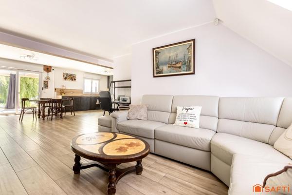 Maison familiale avec grand jardin et véranda