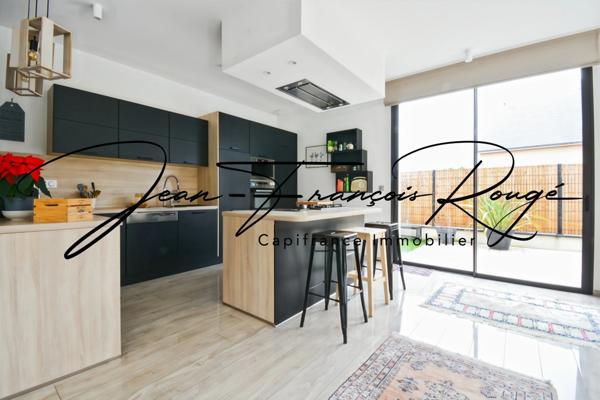 AGON-COUTAINVILLE, à 100 mètres de la plage, magnifique maison contemporaine de 2019 de 182 m²