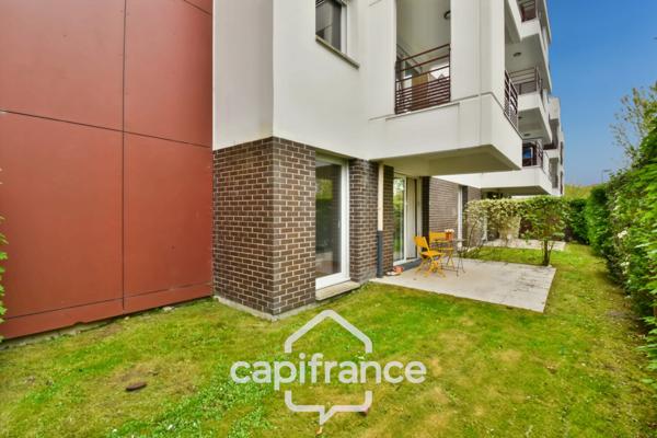 Wasquehal – Appartement 2 pièces meublé avec jardin et parking – Résidence récente