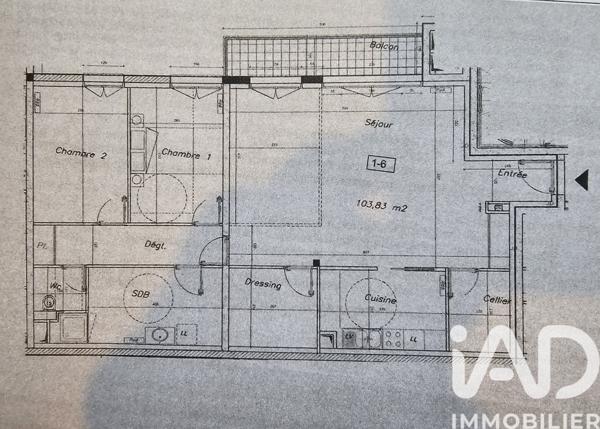 Appartement à vendre 4 pièces 104 m² Arcachon