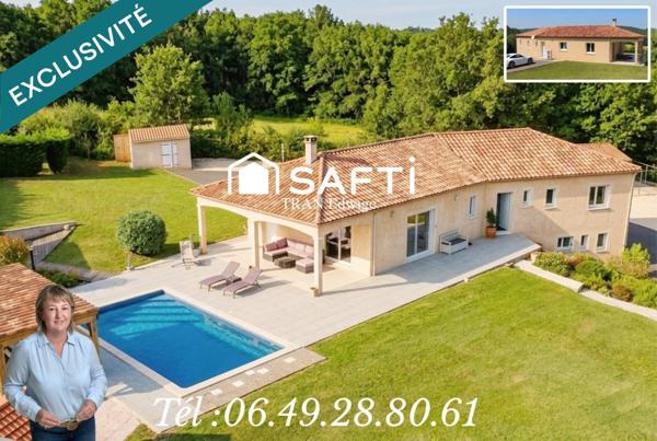 Maison avec vue dégagée sans aucun vis-à-vis