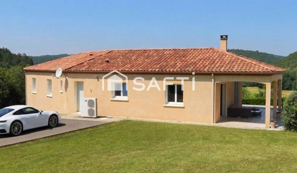Maison avec vue dégagée sans aucun vis-à-vis