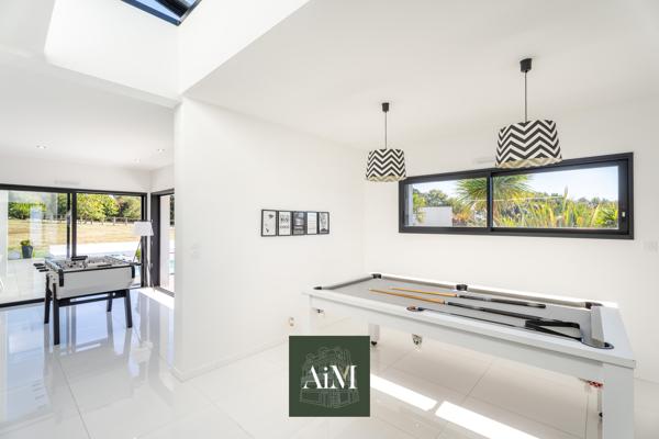 Maison contemporaine avec piscine à Meucon, aux portes de Vannes
