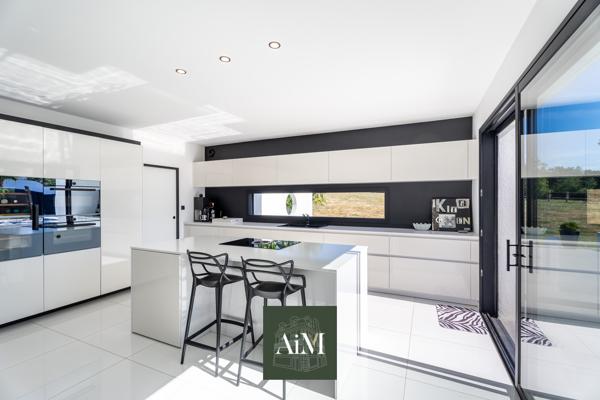 Maison contemporaine avec piscine à Meucon, aux portes de Vannes