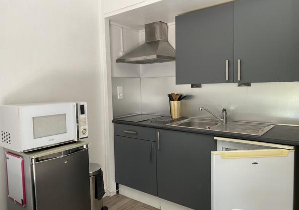 Studio de 21.74 m² avec balcon sur jardin exposé ouest dans une résidence au calme