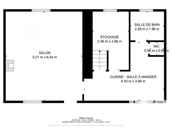 Maison à vendre 6 pièces 109 m² Saint-Georges-Nigremont