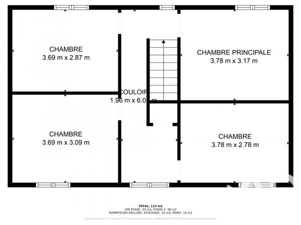 Maison à vendre 6 pièces 109 m² Saint-Georges-Nigremont